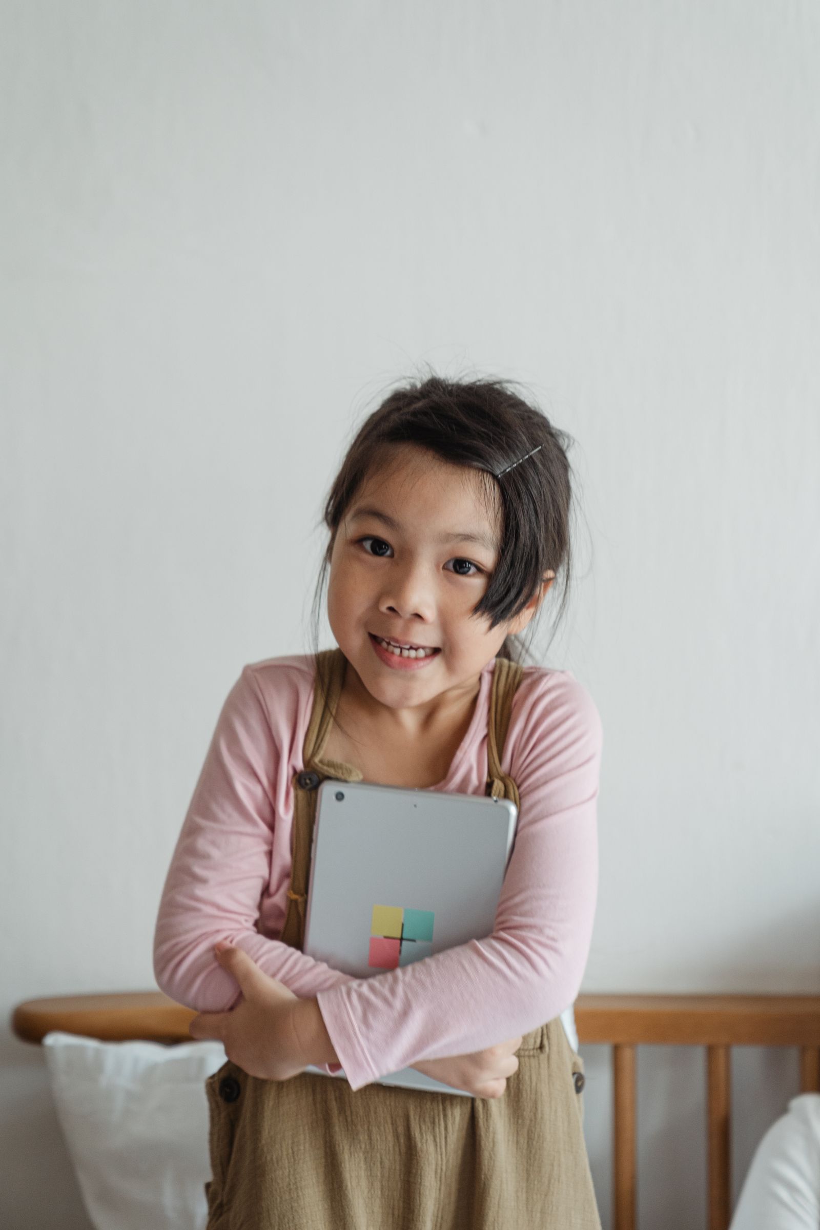 Smiling East Asian child
